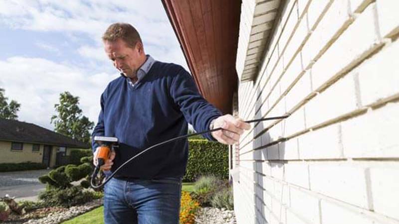 Hulmursisolering - undersøgelse af hulmur