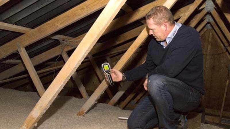 Hulmursisolering - termografiundersøgelse 