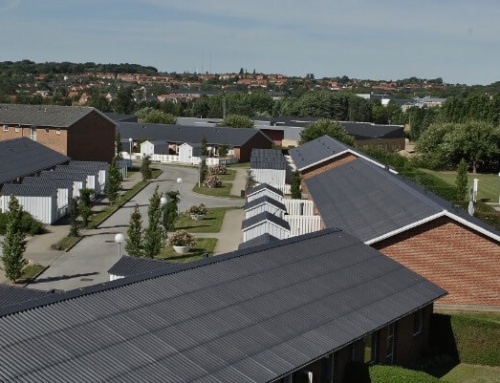 Arbejdernes Andelsboligforening (AAB) i Odder fik renoveret deres bølgeeternittage