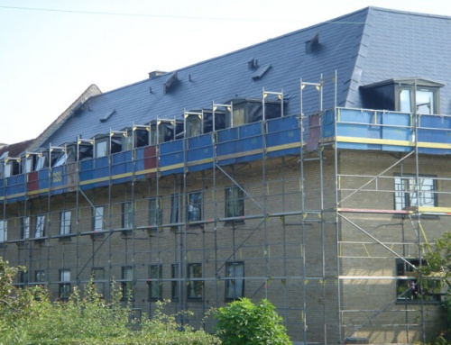 Tagrenovering af større ejendom i Søborg