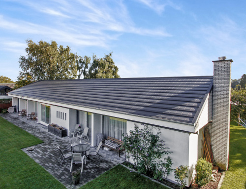 Villaen i Roskilde fik nyt Quadrotag og vedligeholdelsesfri gavlbeklædning