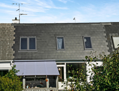 Rækkehuset i Hvidovre fik nyt skifereterenittag