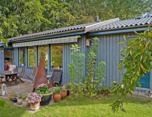 Huset i Solrød fik nyt Bølgeeternittag