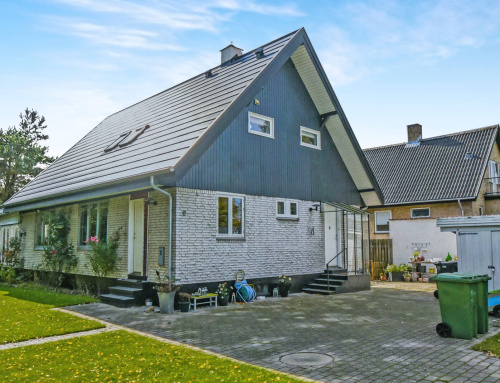 Villaen i Dyssegård fik nyt Quadrotag (se før billeder)