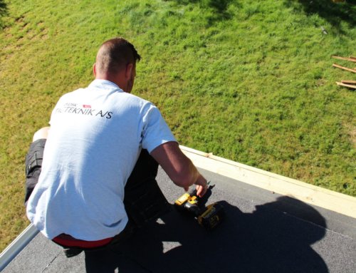 Inddækning ved stern