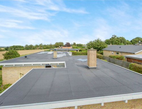 Skøn villa i Svendborg har fået lagt nyt pap på taget