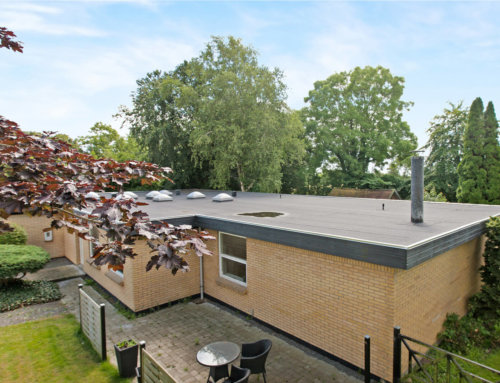 Nyt tag pap på villa i Haderslev