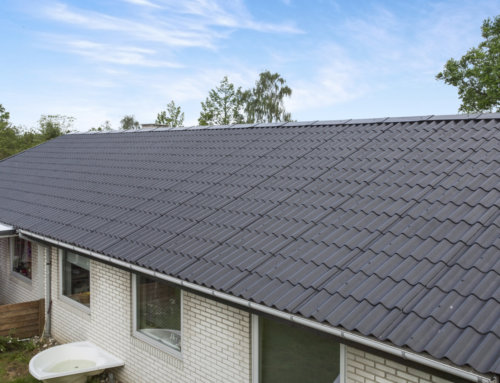 Renovering af B7 eternit plader i Hvalsø