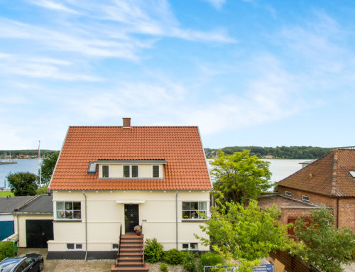 Smukt tegltag på villa i Svendborg