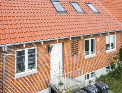 Nyt tegltag på dobbelt hus i Rødovre
