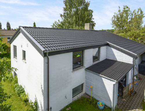 Let betontegl på villa i Rødovre