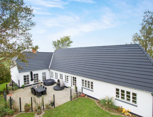 Dejlig ejendom på Fyn fik nyt Decra tag