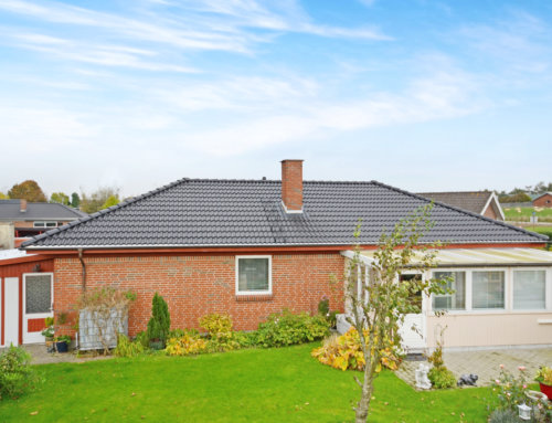 Nyt IBF dobbelt S betontegl på villa i Vejle