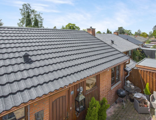 Nyt sort Decra Classic på Brøndby Strand