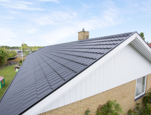 Huset i Karlslunde fik nyt Decra Elegance