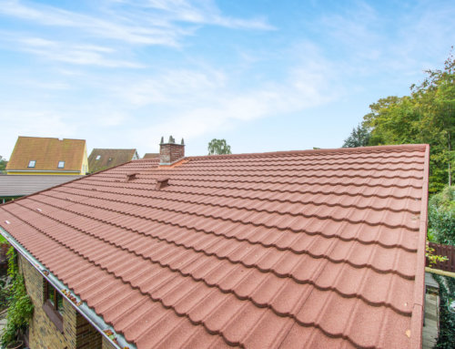 Nedslidt skifereternittag blev erstattet af et nyt flot Decra tag