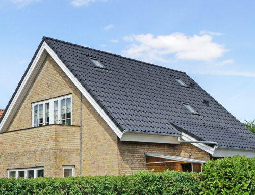 Nyt betontegltag i Gentofte