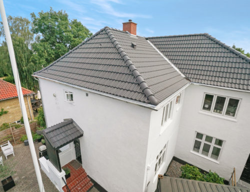 Villa i Allerød fik lagt nyt betontegltag