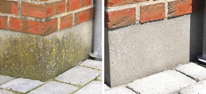 Jydsk Tagteknik sokkel før efter