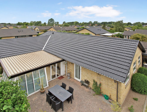 Huset i Hedehusene fik lagt et nyt Decra elegance tag