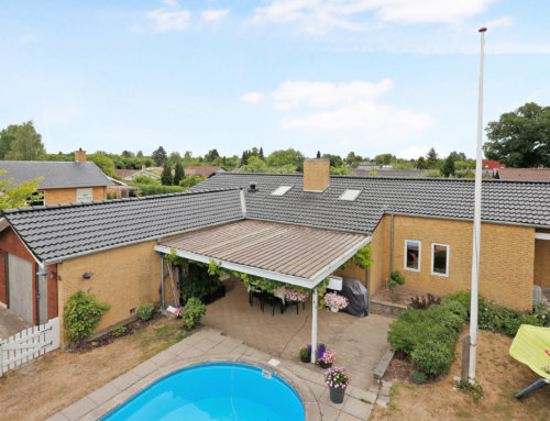 Huset i Herlev fik lagt nyt betontegltag