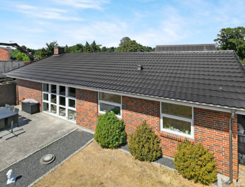 Parcelhus i Liseleje fik lagt matsort Decra tag