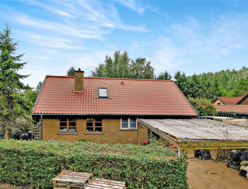 Huset i Hillerød fik monteret et nyt Tegltag