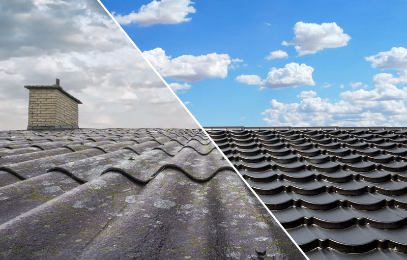 Nyt mat sort Decra tag Nyt mat sort Decra tag